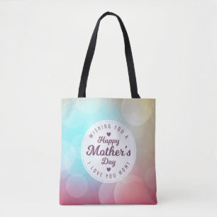 I Love You Mum Mother's Day Tote Bag