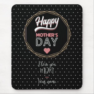I love you mum mouse mat