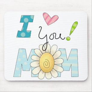 I Love You Mum Mousepad
