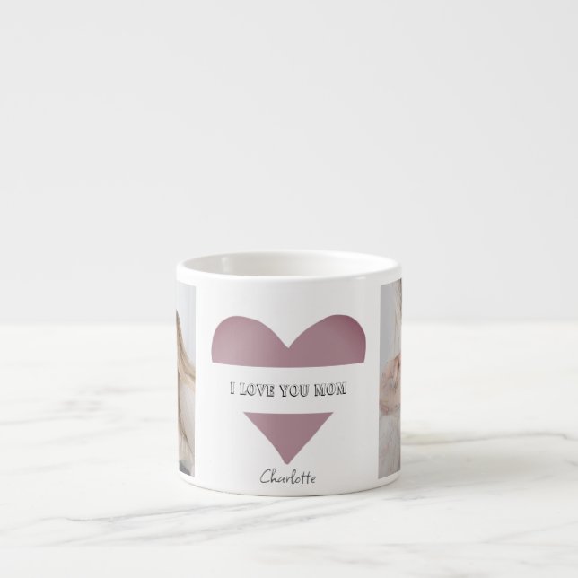 'I Love You Mum' Personalised Speciality Mug (Front)