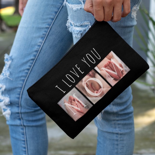 I Love You Mum Photo Large Accessory Pouch (Creator Uploaded)