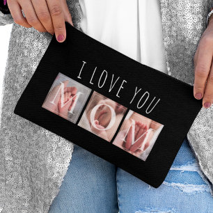 I Love You Mum Photo Small Accessory Pouch