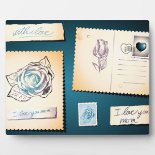 I love you mum, plaque