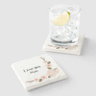 I Love You, Mum  Stone Coaster