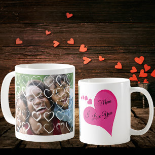 I love you Mum Valentines gift Coffee Mug