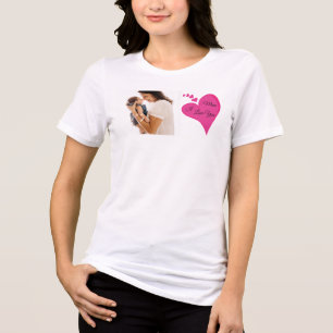 I love you Mum Valentines Gift T shirt