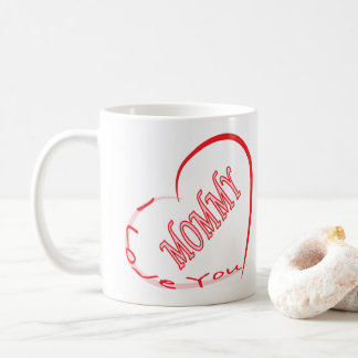 I Love You Mummy Design Coffee Mug