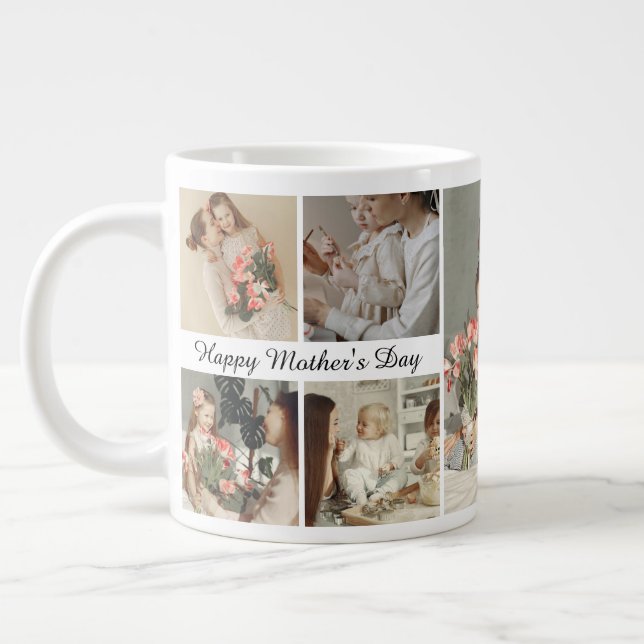  I Love You Mummy – Happy Mother’s Day Gift |  Large Coffee Mug (Left)