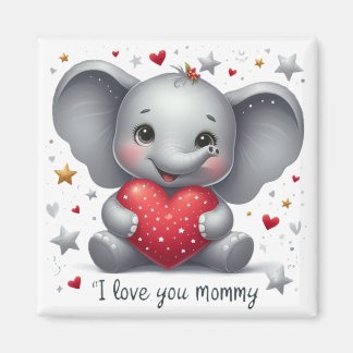 I Love You Mummy Magnet
