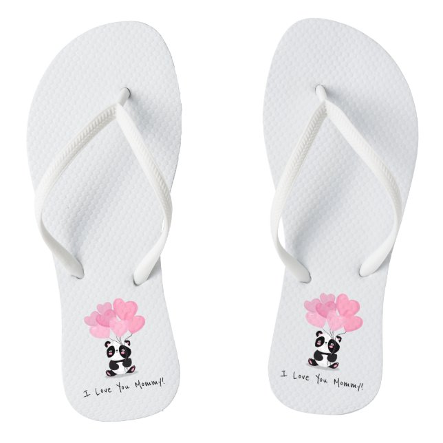 I Love You Mummy Mother's Day | Flip Flops (Footbed)