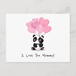 I Love You Mummy Mother's Day   Postcard