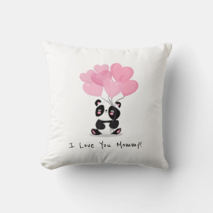 I Love You Mummy Mother's Day   Throw Pillow