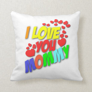 I Love You Mummy Pillow