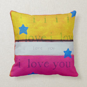 i love you My Love Song Throw Pillow