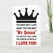 I Love You My Queen