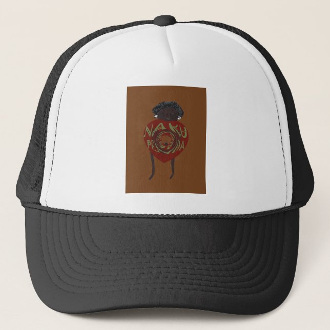I love You! Nakupenda Sana Trucker Hat (Front)