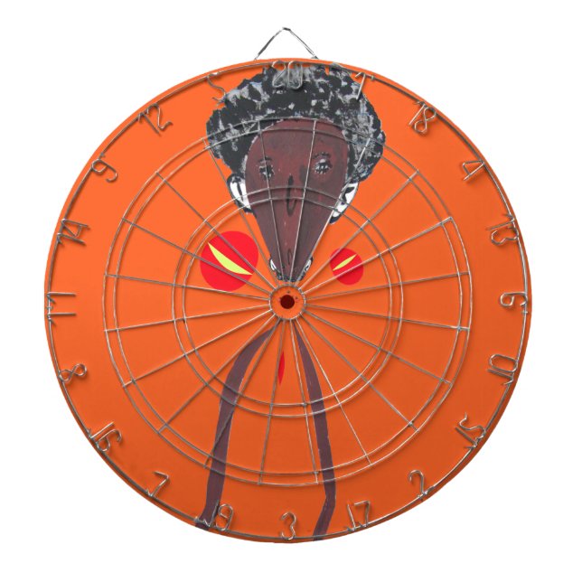 I love you Nakupenda Swahili Dartboard (Front)