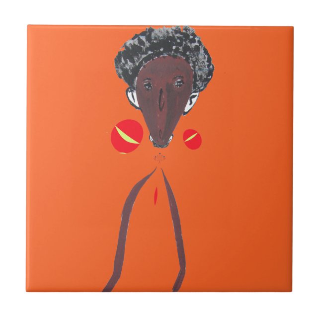 I love you Nakupenda Swahili Tile (Front)