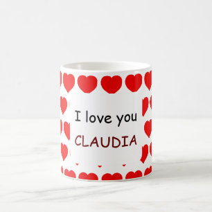 I love you Name  Coffee Mug