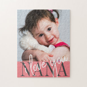 I love you Nana Photo Jigsaw Puzzle