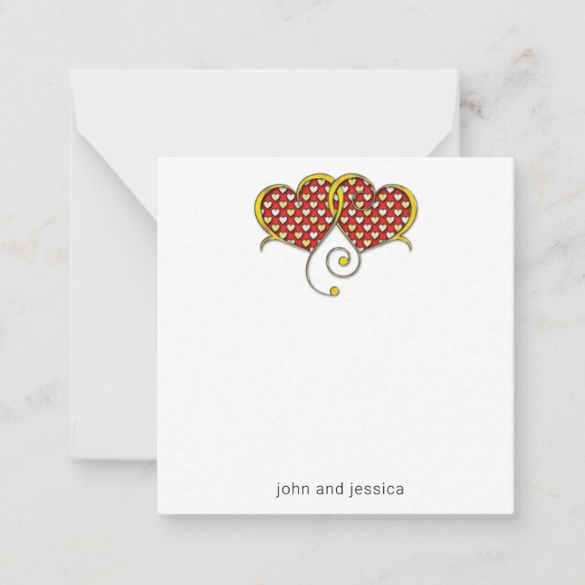 I Love You Note Card Design (Front)