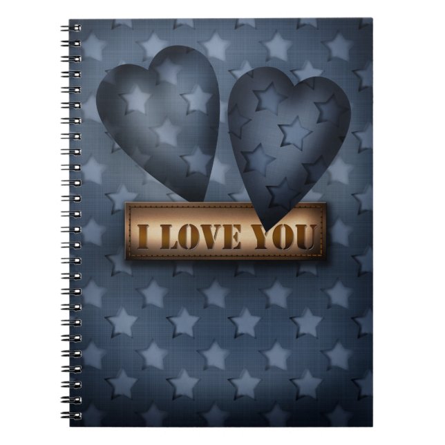 I love you notebook (Front)
