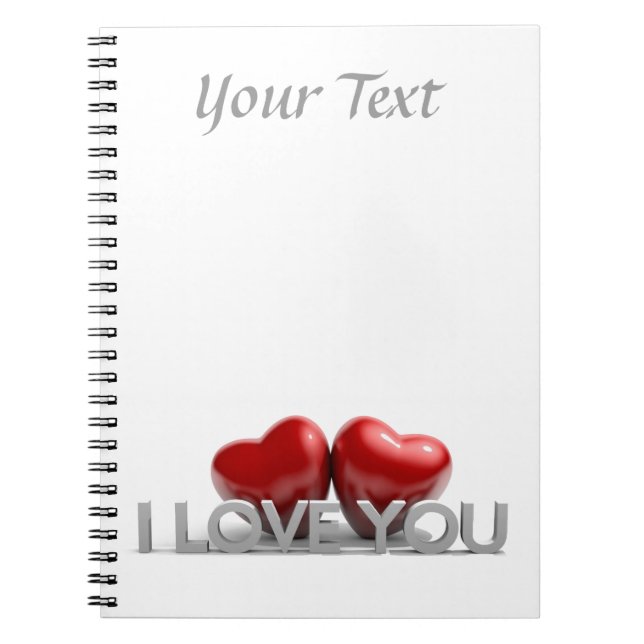 I love you Notebook (Front)