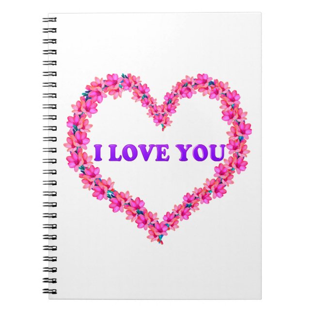 I Love You Notebook (Front)