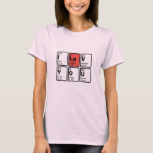 I Love You Periodic Table