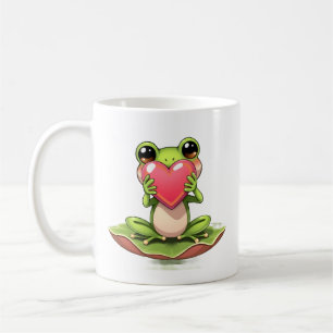 I Love You   Personalised Chibi Toad Coffee Mug