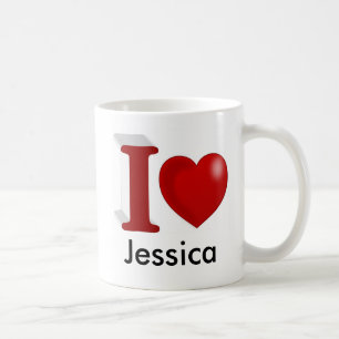 I Love You Personalised Valentines Day Coffee Mug