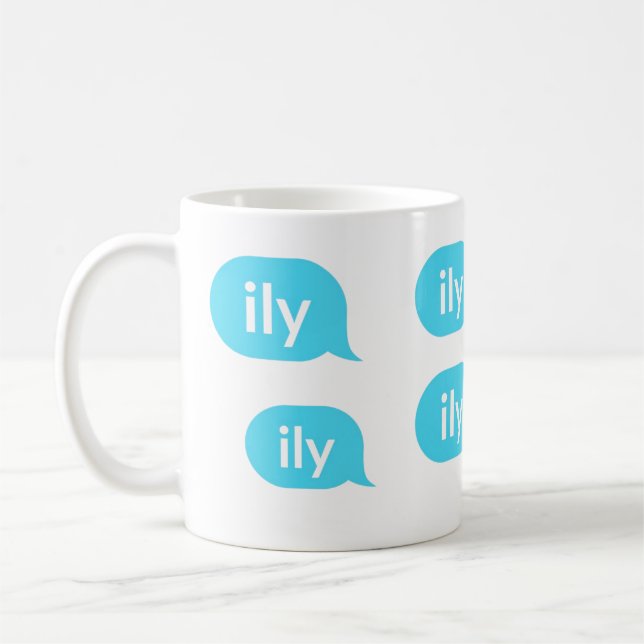 I LOVE YOU PHONE CASE COFFEE MUG (Left)