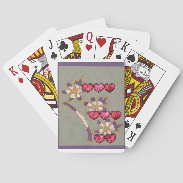 I love you playing cards (Back)