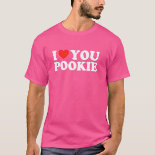 I LOVE YOU POOKIE Funny Viral Hawk Tuah Meme State T-Shirt