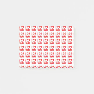 I Love You Post it Note