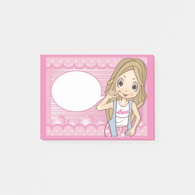 I LOVE YOU POST-IT NOTES (Front)