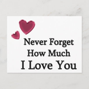 I Love You Postcard