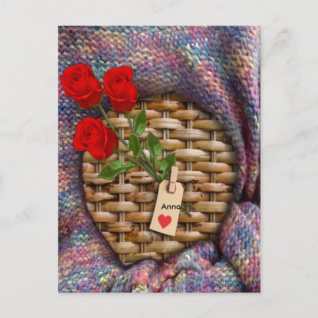 I love you postcard (Front)