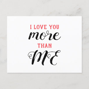 I Love You Postcard