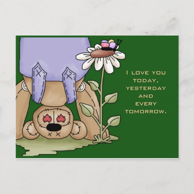 I love you postcard (Front)