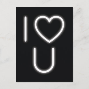 I Love You Postcard
