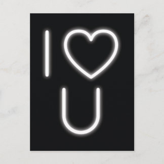 I Love You Postcard
