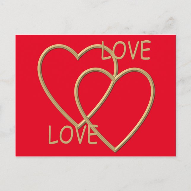 I Love you Postcard (Front)