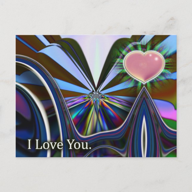 I Love You Postcard (Front)