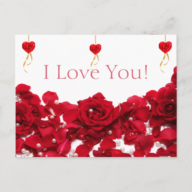 I Love You Postcard (Front)