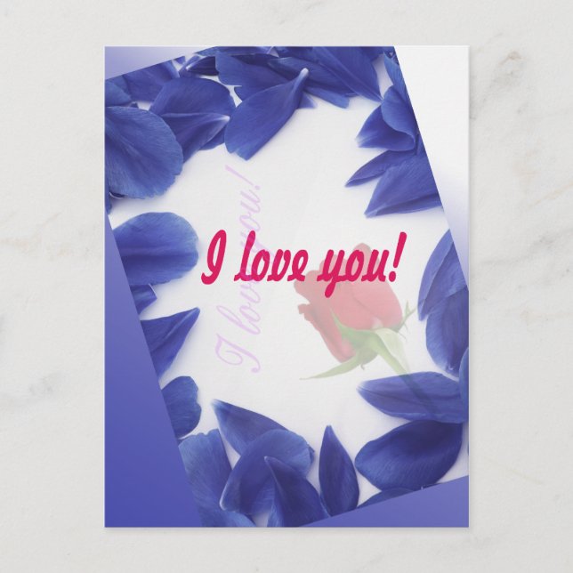 I love you - postcards (Front)