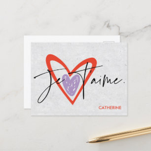 I Love You Postcards, Love Postcard