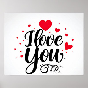 i love you poster