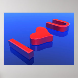 I Love You Poster