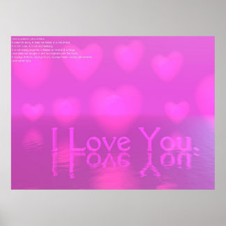 I Love You Poster